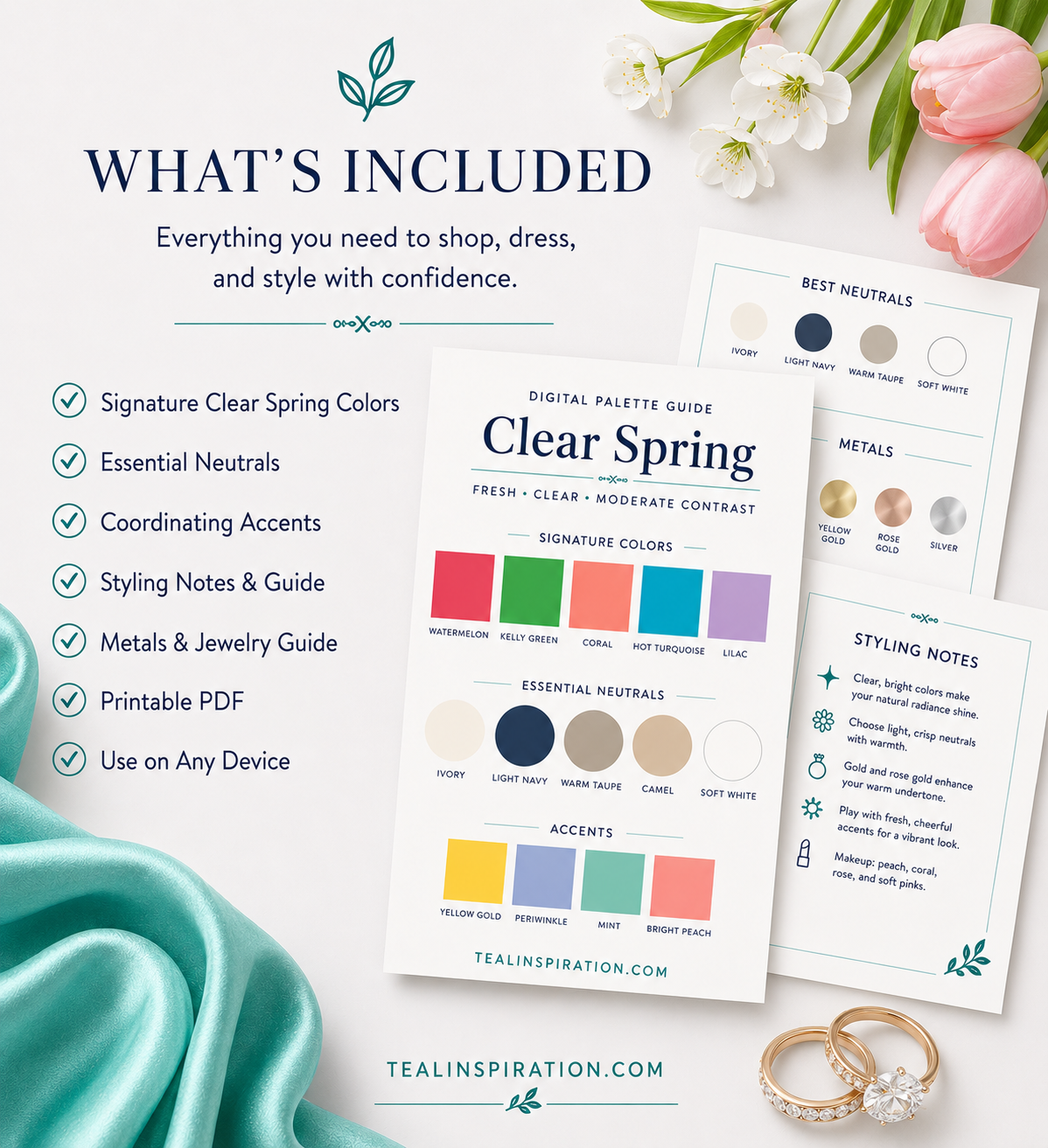 Clear Spring color palette