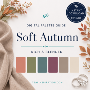 Soft Autumn Color Palette Guide | Digital Seasonal Color Analysis PDF