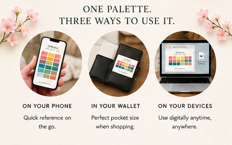 spring palette pocket bundle shopping color reference