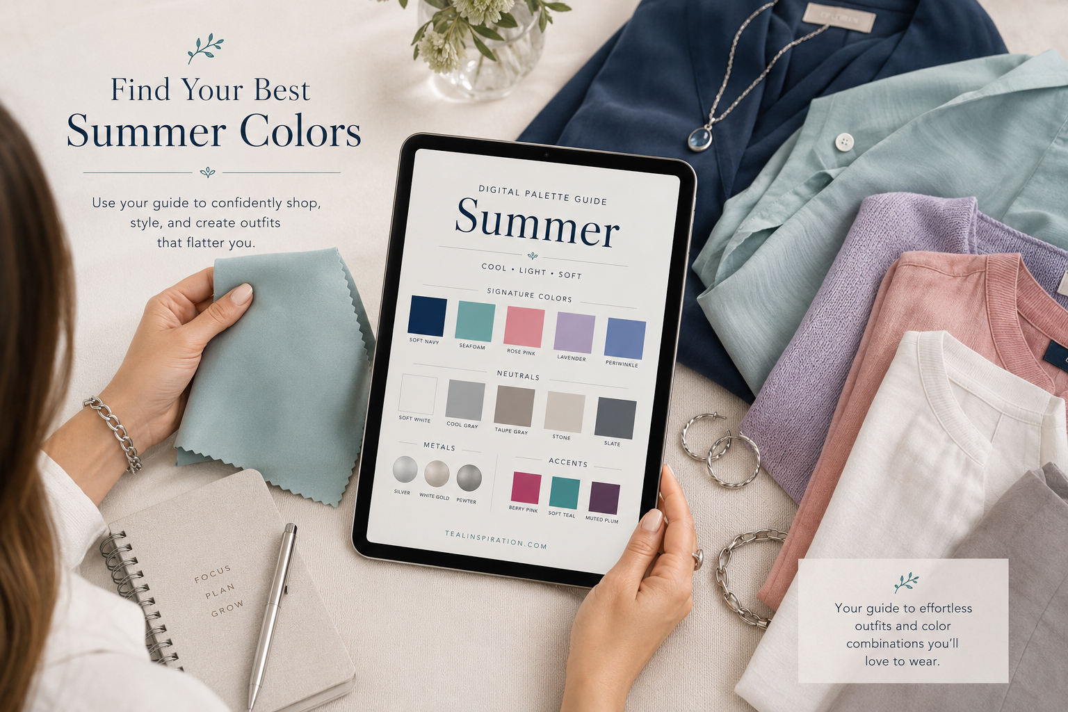 summer digital palette guide